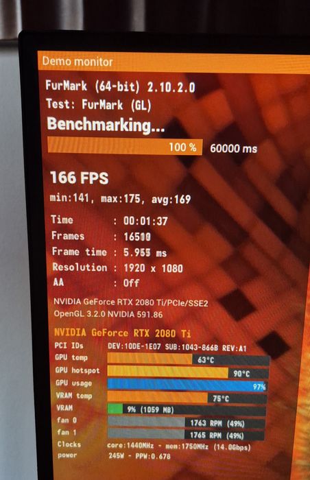 Placa video gaming RTX 2080 Ti Asus ROG