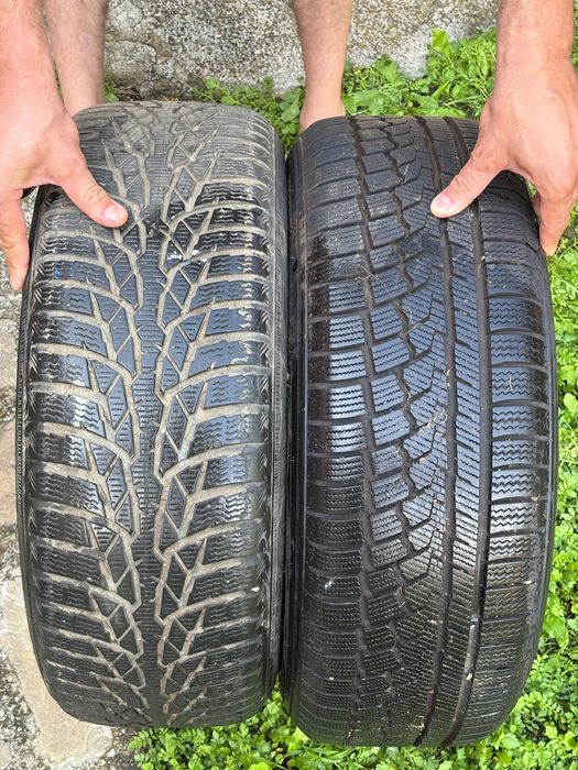 Vand jante de taba si cauciucuri iarna R16