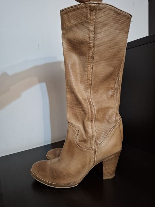 Мека кожа ботуши от Италия