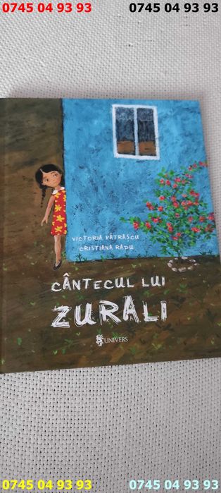 carte carti cantecul lui Zurali cartonata si noua