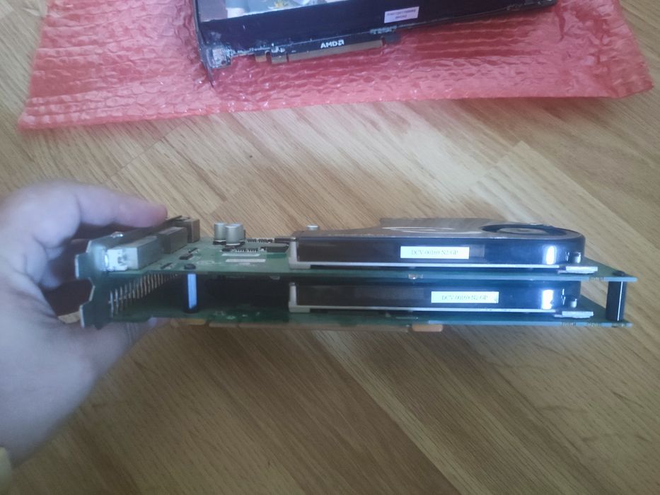 Raritate Placa video Retro de PC - Nvidia GeForce 7950 GX2 - 1Gb DDR3 512Bit
