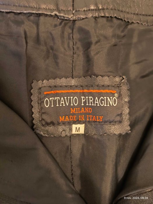 Pantaloni scurți din piele, made in Italy