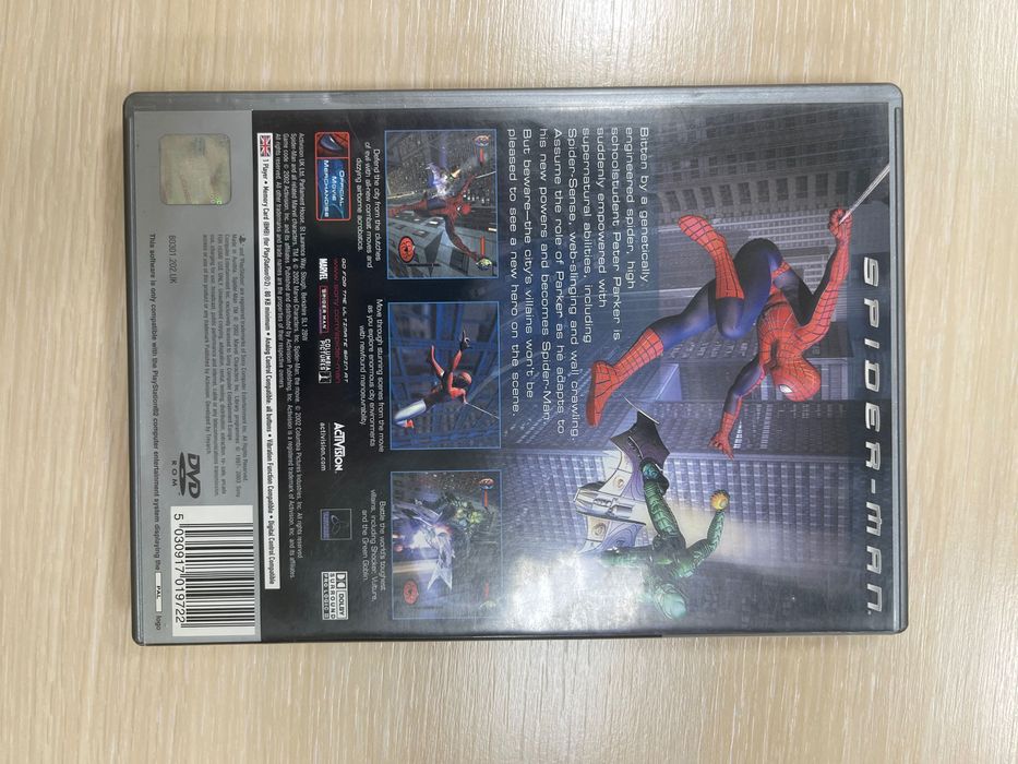 Spider-Man (Platinum) – PlayStation 2 (оригинална игра)
