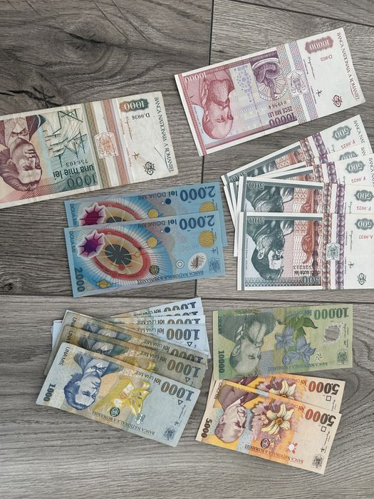 Colectie bani si monede vechi