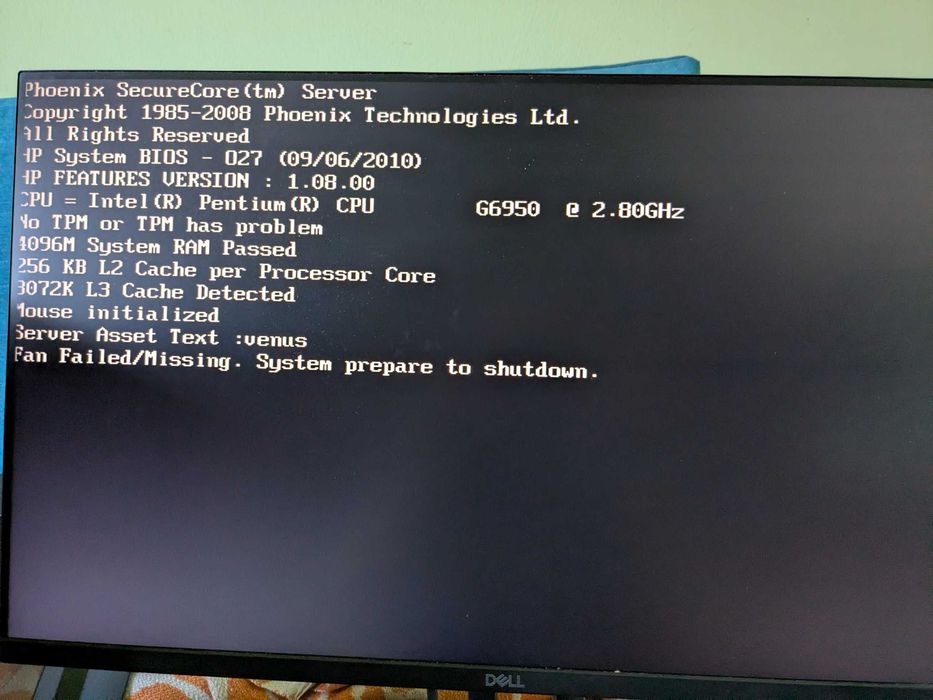 Placa de baza server + CPU + Ram - HP Proliant ML110