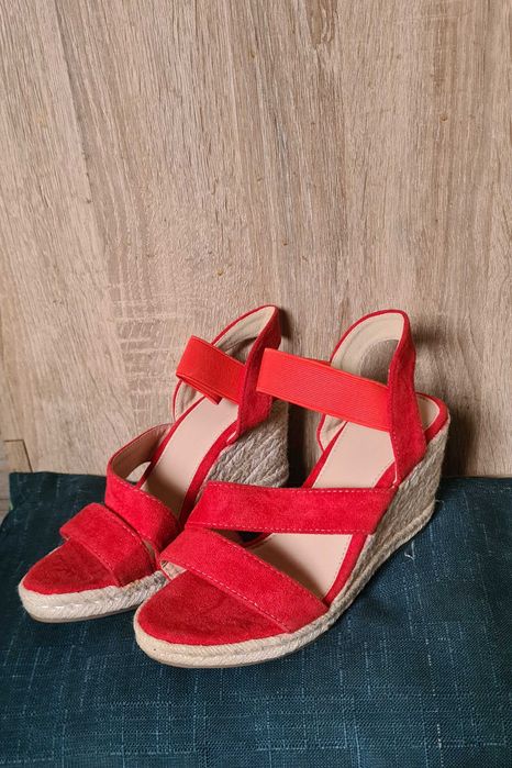 Sandale tip espadrile