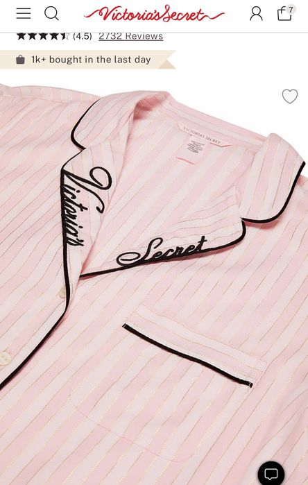 Пижама Victoria’s Secret Xs fleece