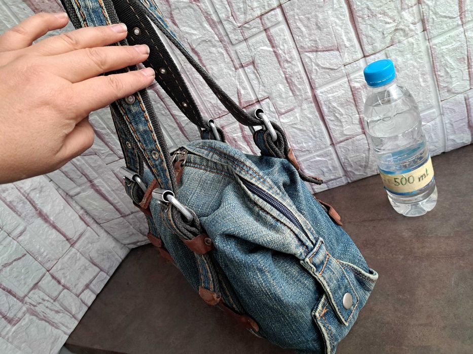 дамска чанта,дънкова торба- текстилна чанта