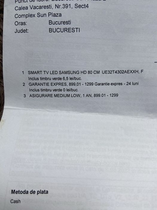 Samsung smart tv diagonala 80