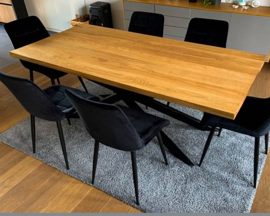 Трапезна маса масив дъб