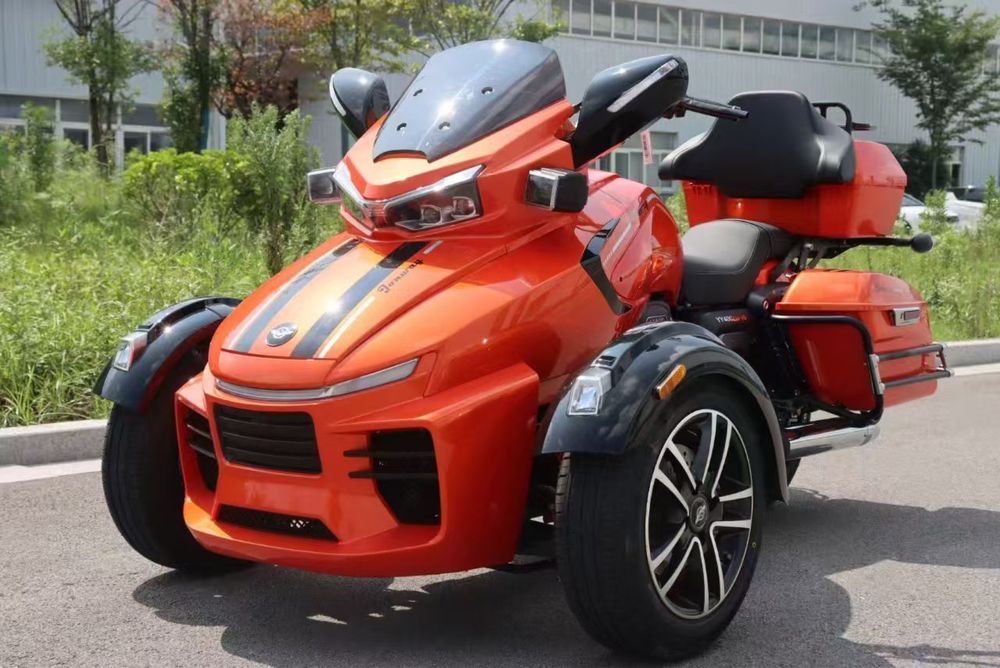 Мотоцикл Трицикл бензиновый • с документами для РФ, СНГ