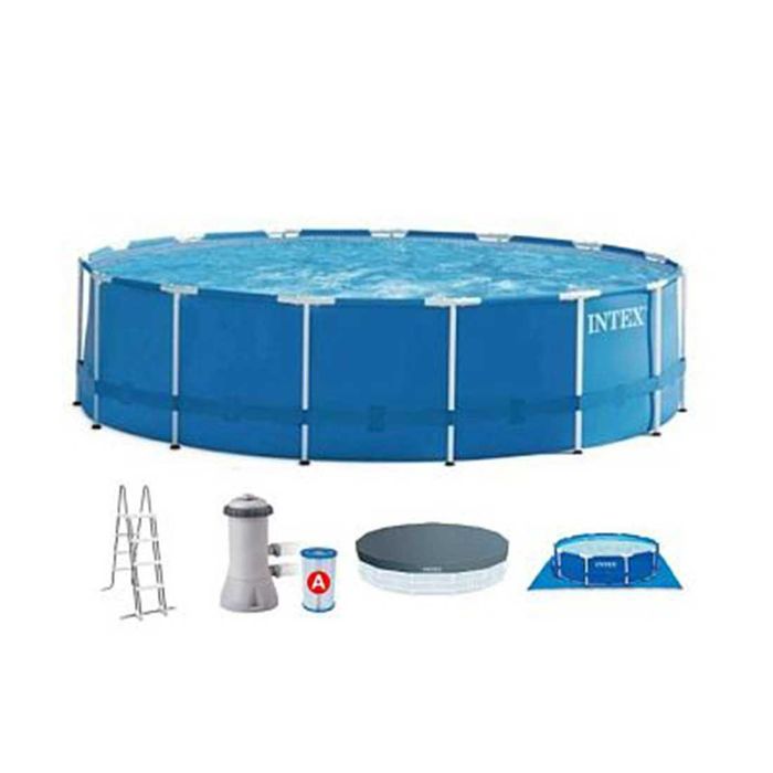 Каркасный бассейн Intex размер 457 х 122 см