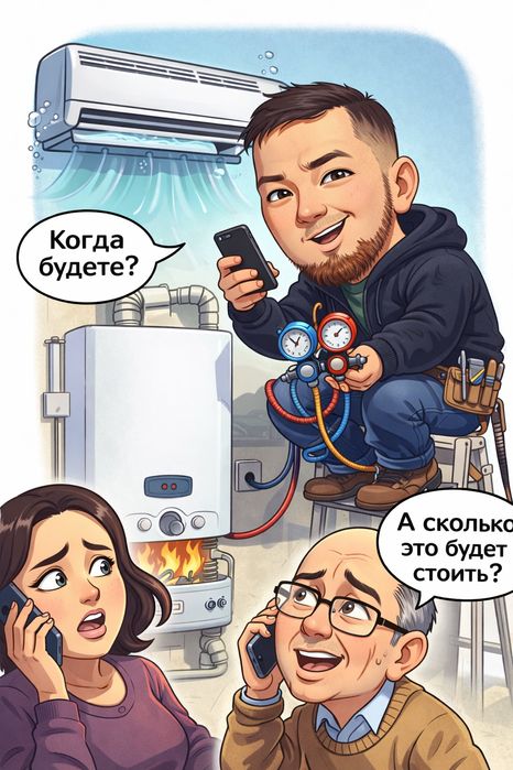 Ремонт и установка кондиционера