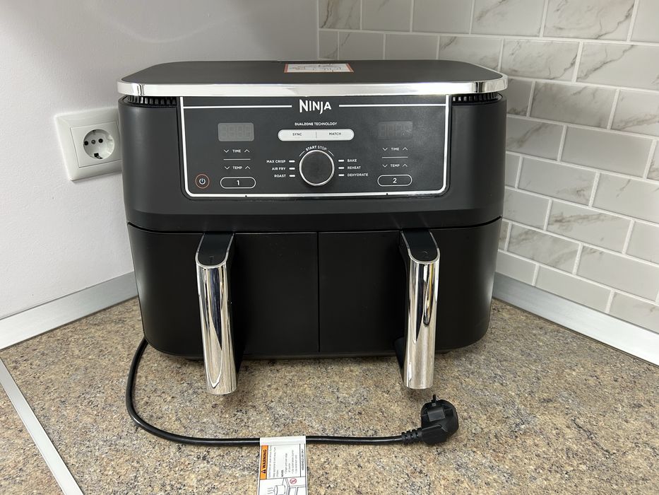 Airfryer Foodie DualZone, 2470W, 9.5 L, Ninja