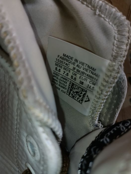 Converse N 38 Waterproof кожени - 25 лв