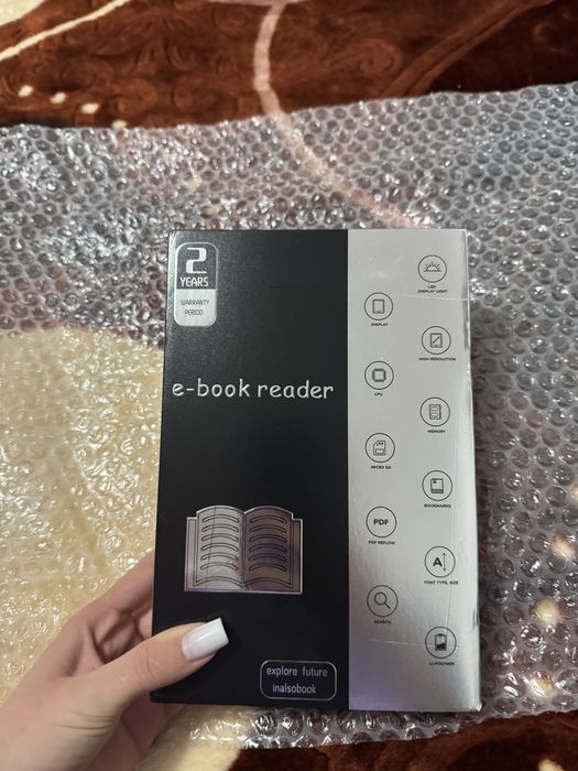 E book reader 1Gb + 32 gb ecran tactil