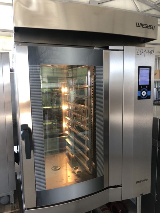 Хлебарски/Сладкарски Конвектомат Висхей/Wiesheu.САМОИЗМИВАНЕ!10 тави!