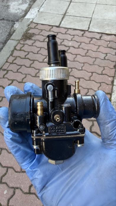 Карбуратор -DELLORTO- 19mm PHBG Racing (за ръчен смукач), връзка=23mm