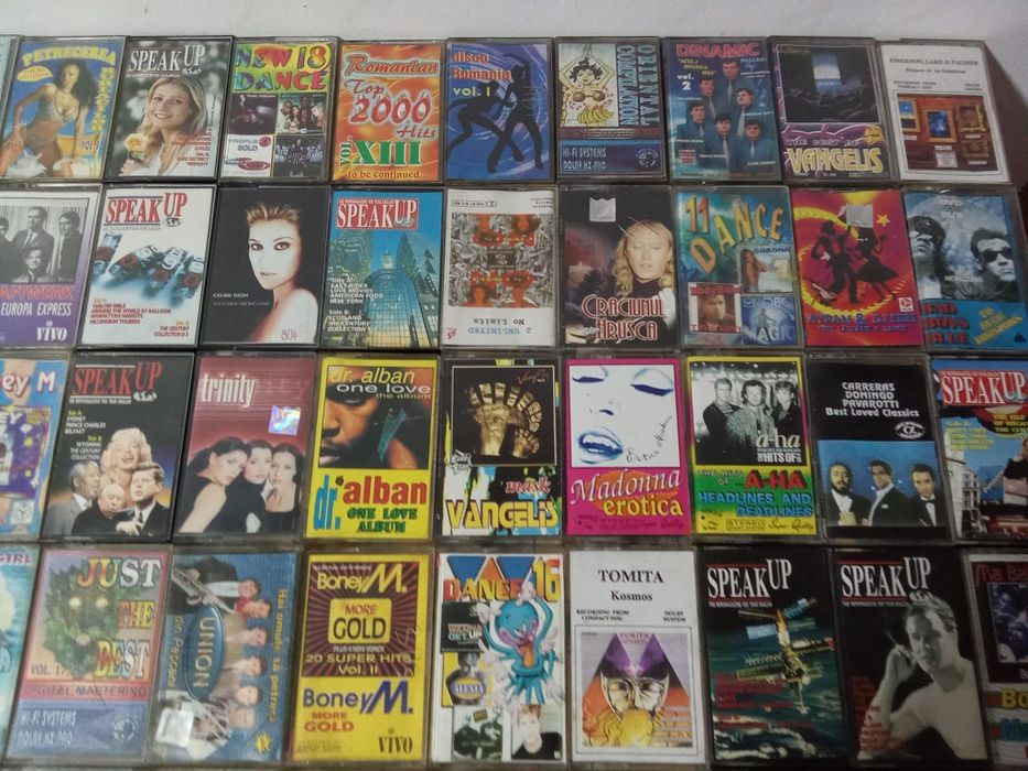 Casete cu manele populara +disco 420 de bucati