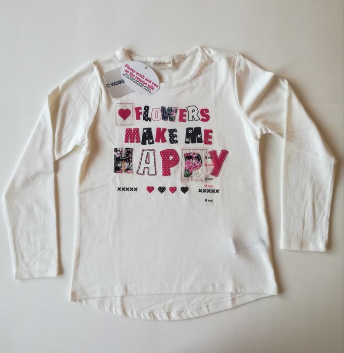 Комплект блузка и клин - 7 год., размер 122 см.