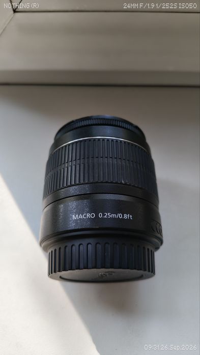 Продаётся объектив (kit) Canon EF-S 18–55