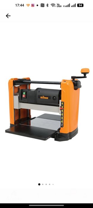 Masina de rindeluit, abric, profesional cu grosime, 1100W, 317mm, Trit