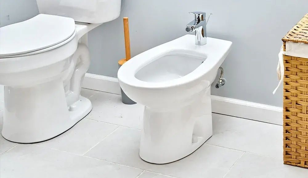 Биде белый отличном состоянии