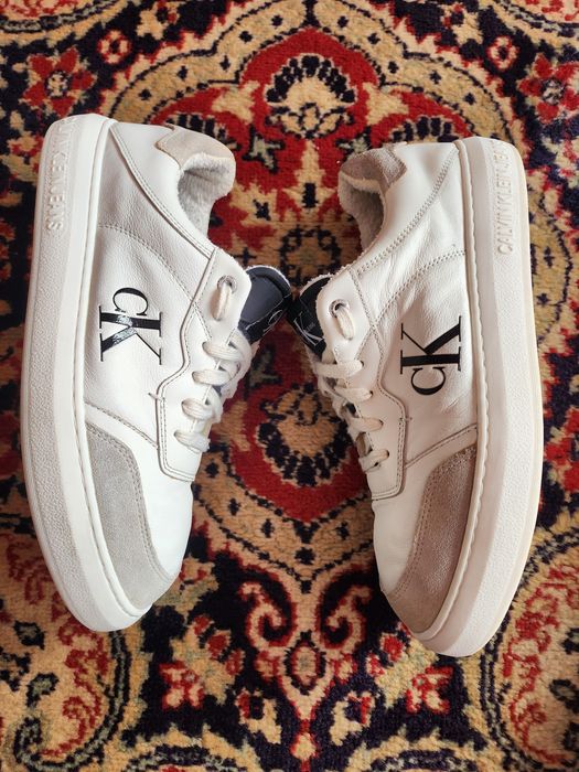 Adidași Calvin Klein Jeans, piele naturala, nr.42