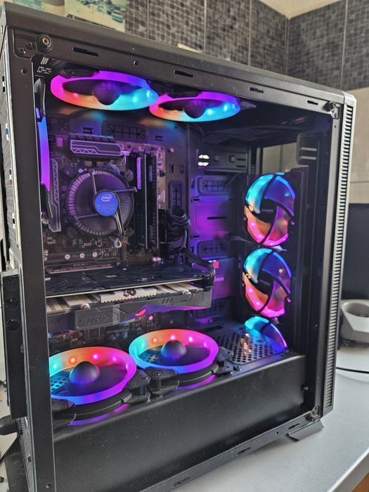 Unitate PC Gaming i5 6600K video 4GB GTX 1050TI 16GB RAM SSD