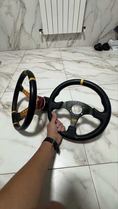 Спортивный руль sparco & omp