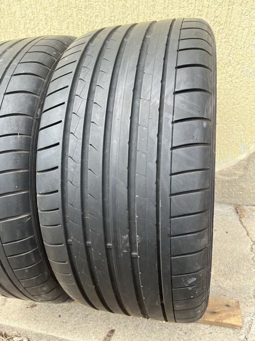 2 бр. летни гуми 275/40/19 Dunlop RSC 5 mm DOT 4117