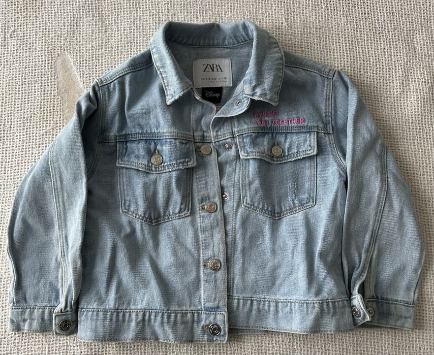 Детско дънково яке Zara - 4-5 г., 110 см.