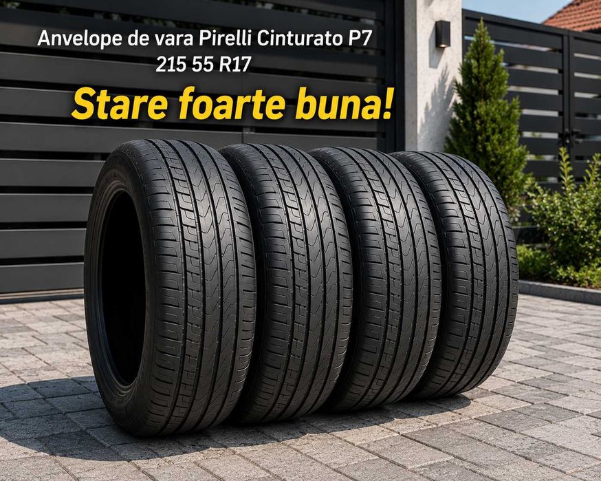 Anvelope de vara Pirelli Cinturato P7 215 55 R17 94W 215/55/17 set 4