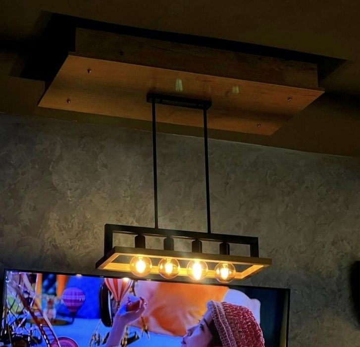 Лофт люстра новая