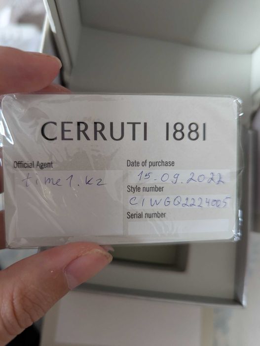 Мужские часы cerruti 1881 sogat