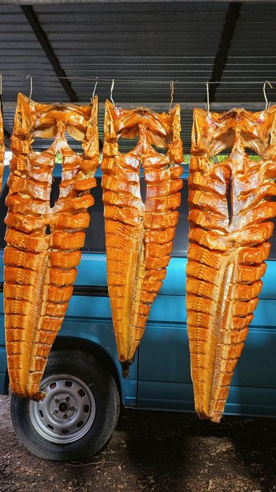 Копченная рыба с озера Балхаш вкусная.