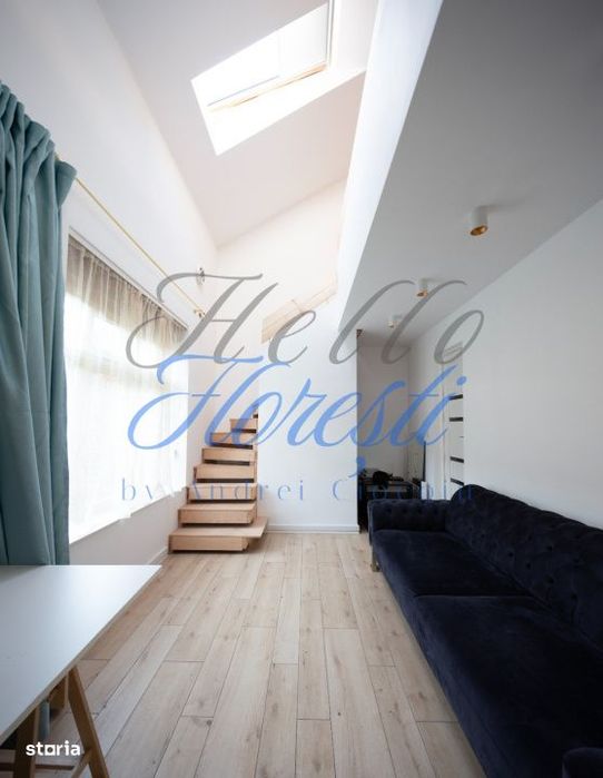 Apartament la curte comuna, 3 camere, 76MP, superfinisat, zona Scala