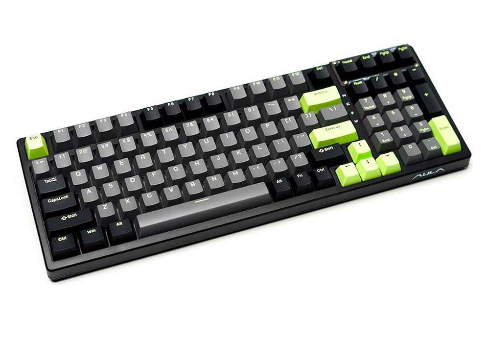 Клавиатура AULA F98 механическая оригинал 3в 1 RUS/ENG