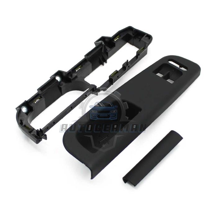 Дръжка с основа за Golf 4 с 2 ел стъкла панел черен цвят дръжка Bora