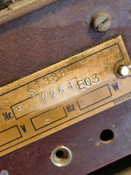 Супер Рядко Старо Радио SIERA Произведено в Белгия през 1941-42 г