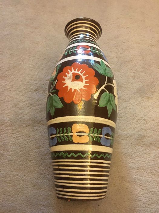 Piesa ceramica w germaia marcata foarte mare bibelou bibelouri