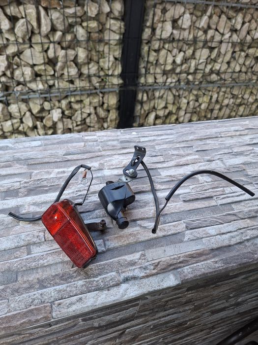 Dinam+stop bicicleta.