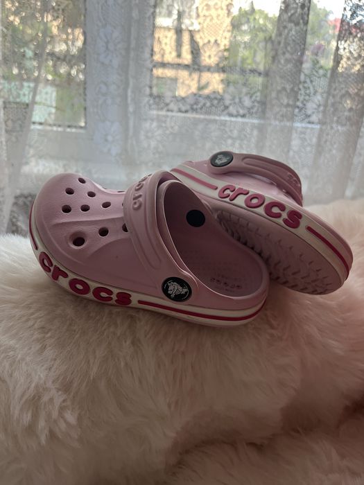 Crocs детски, розови за момиче
