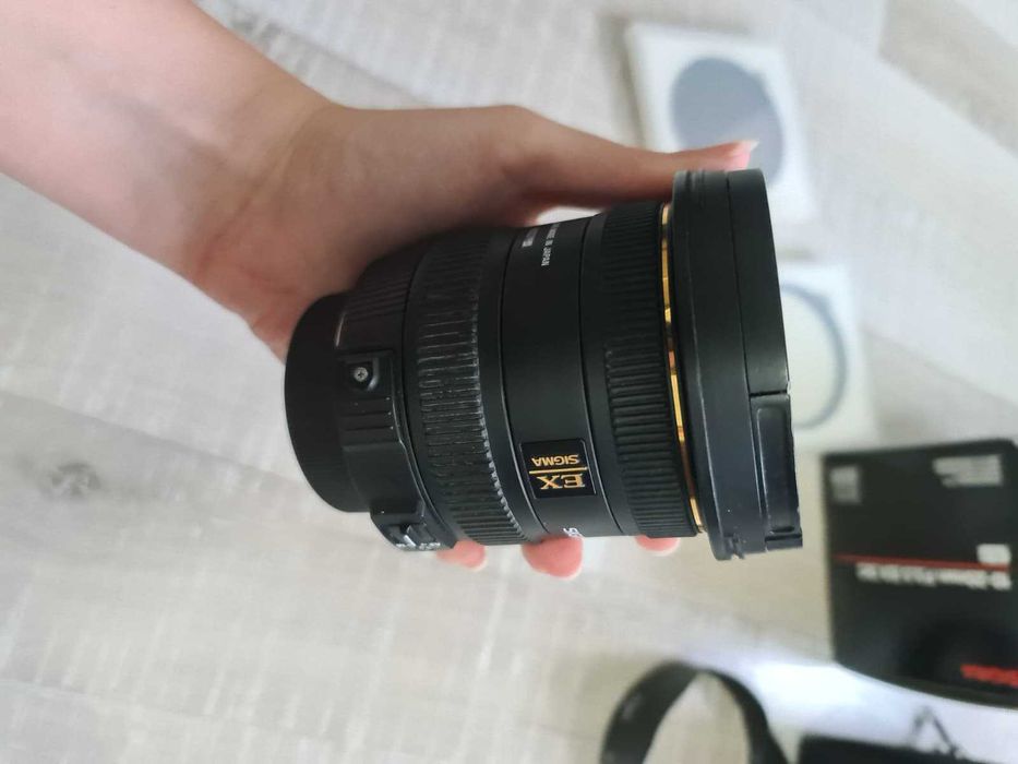 Sigma 10-20mm F3.5 EX DC HSM Montura Nikon + 2 filtre CADOU