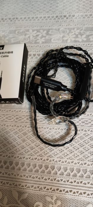 Продам новый кабель для наушников JCALLY TC08 PRO TYPE-C 0.78