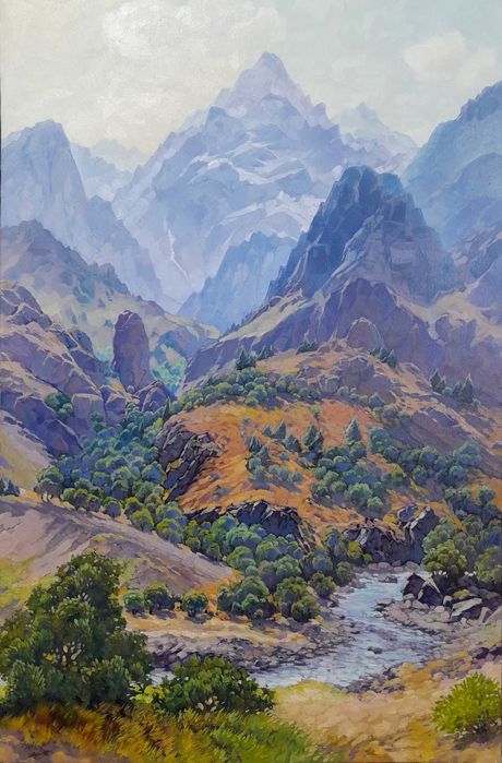 Картина "Ущелье Кок Су "