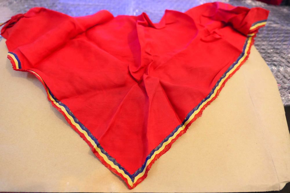 Cravata Pionieri Esarfe Inel Insigne Romanesti Romania Vintage Retro