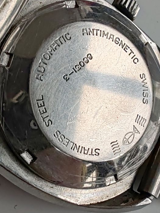 Ceas Potens De Luxe Automatic Calendar 35 mm Funcționează excelent!