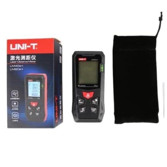 Дальномер с пузырьковым уровнем UNI-T LM40e+ лазерный метр 40 метр