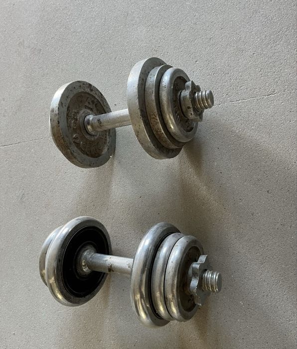 Set 2 gantere 20 kg 2x10 kg